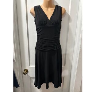Ruby‎ Black Ruched Dress in L